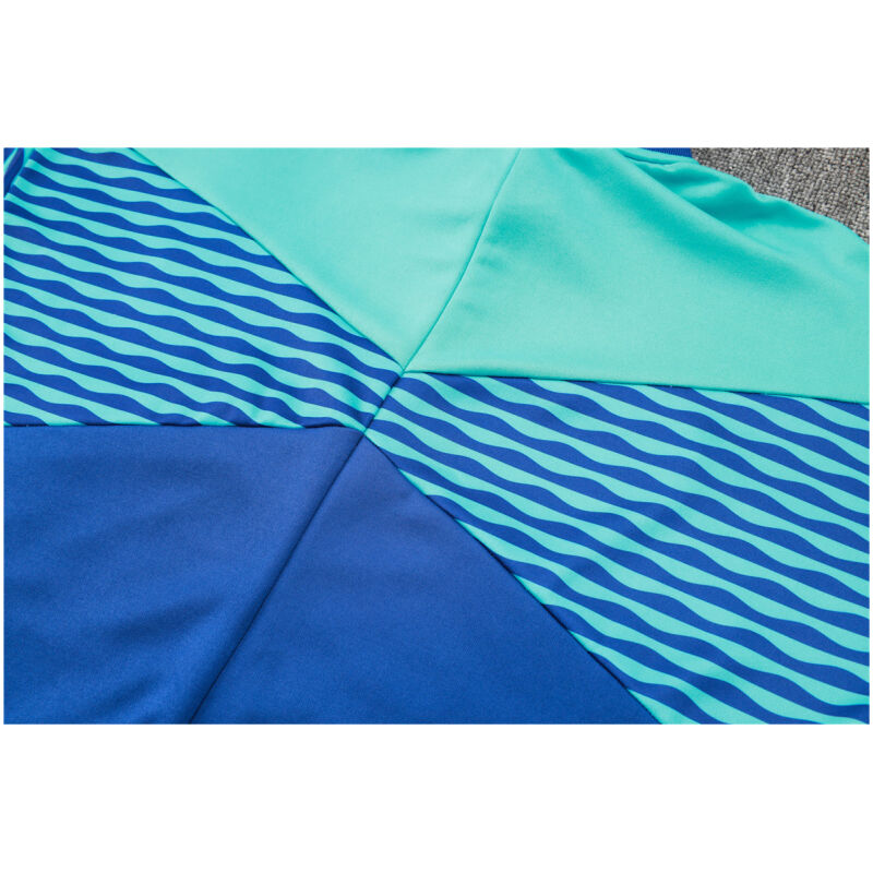 Mens Brazil Jacket + Pants Training Suit Blue 2024
