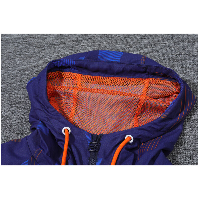 Mens Netherlands All Weather Windrunner Jacket Blue 2024