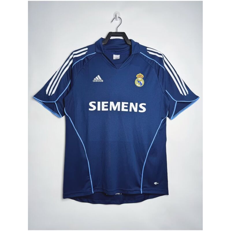 Mens Real Madrid Retro Away Jersey 2005/06