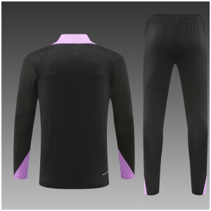 Kids England Training Suit Black 2024
