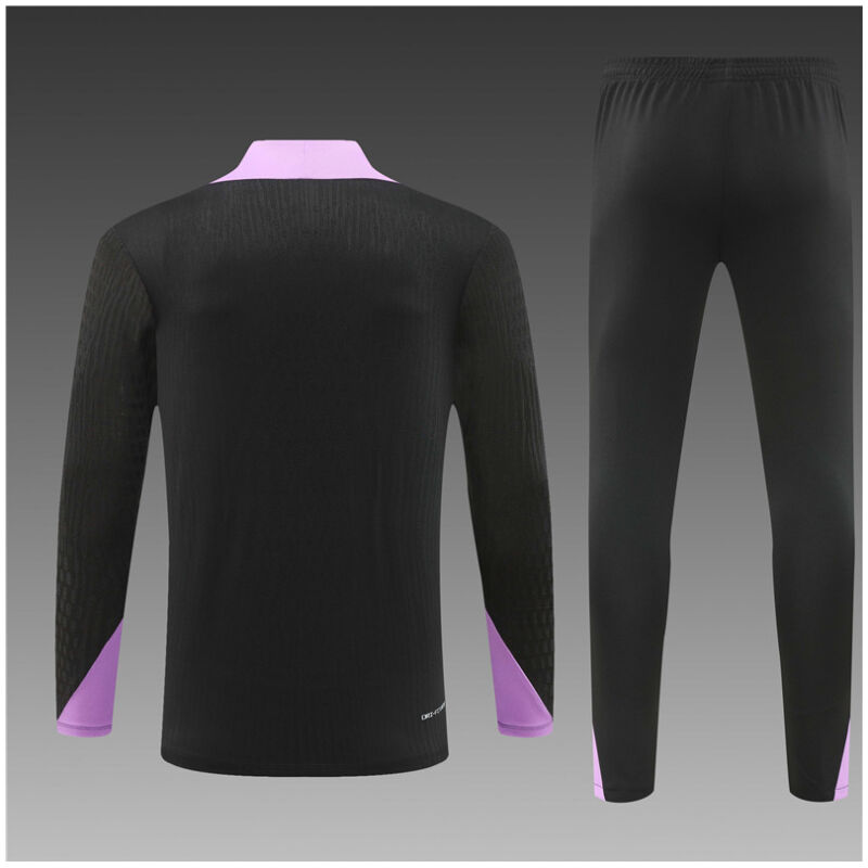 Kids England Training Suit Black 2024