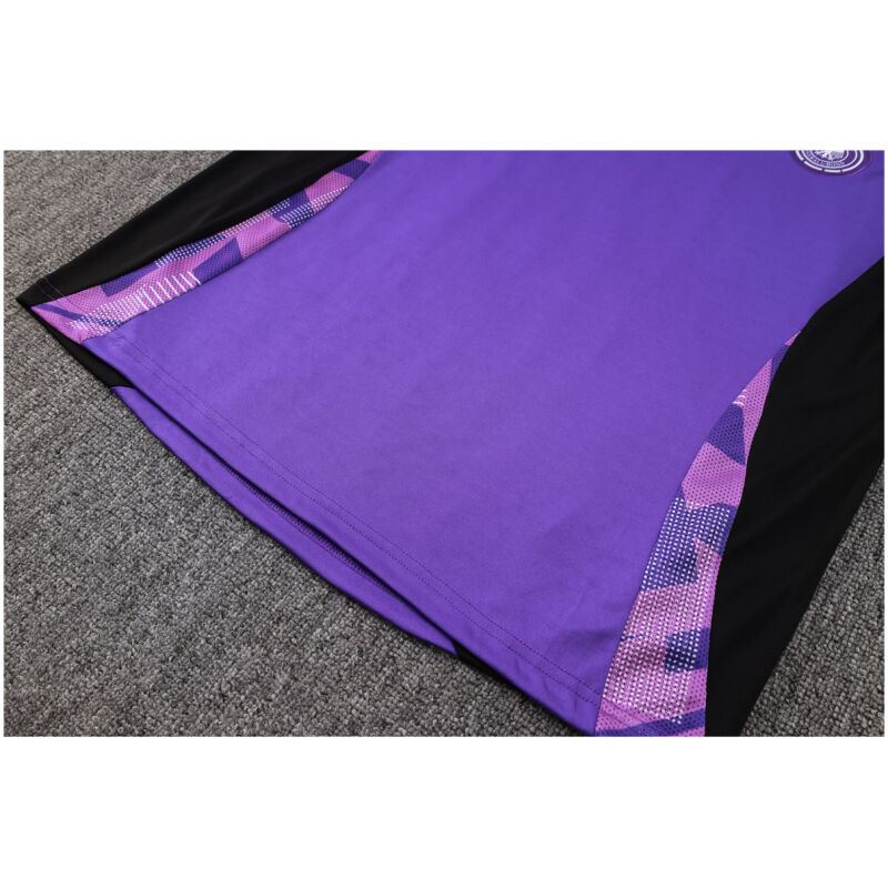 Mens Germany Polo Shirt Purple 2024