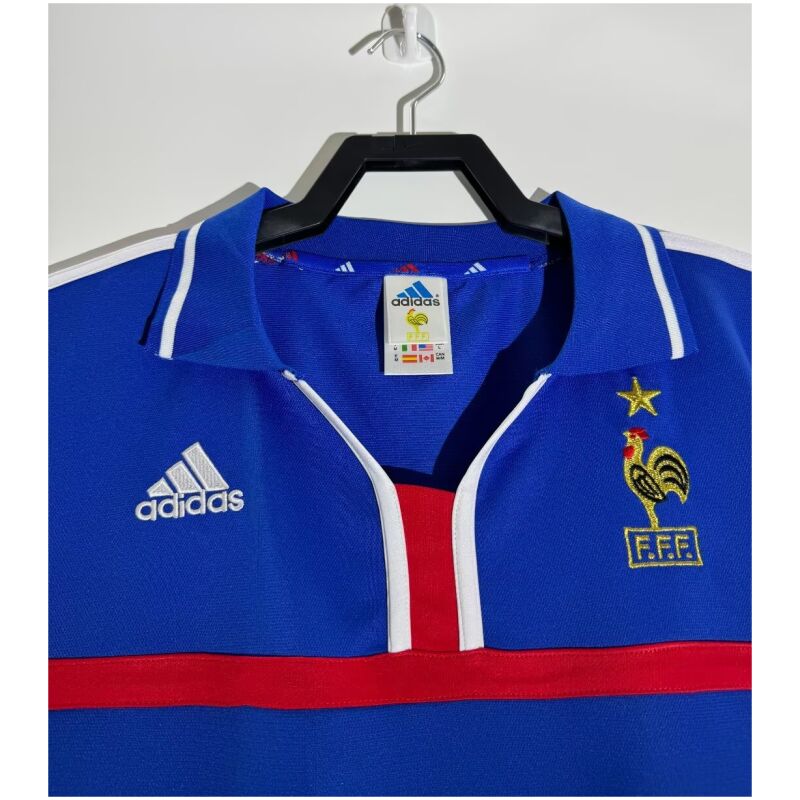 Mens France Retro Home Jersey 2000