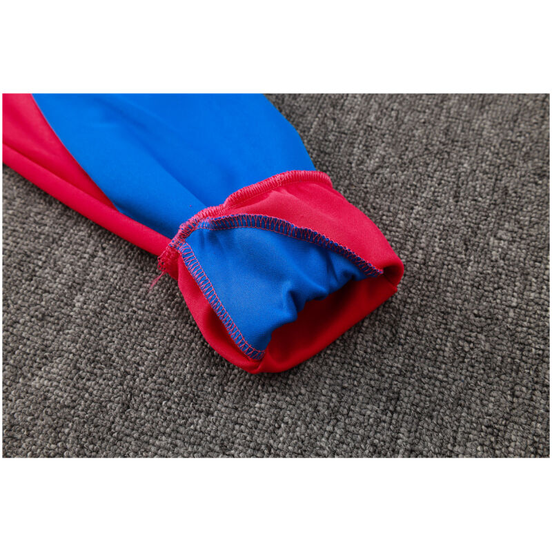 Mens Barcelona Jacket + Pants Training Suit Red 2024/25