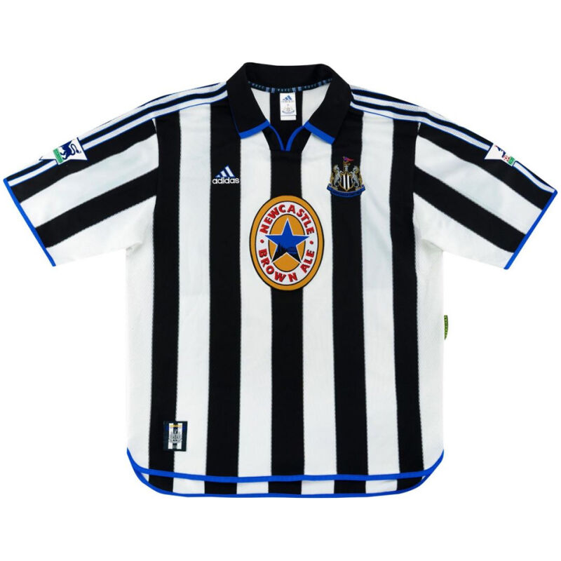 Herren Newcastle United Retro Heim Trikot 1999/2000