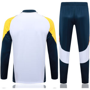 Herren Real Madrid Trainingsanzug Weiß 2024/25