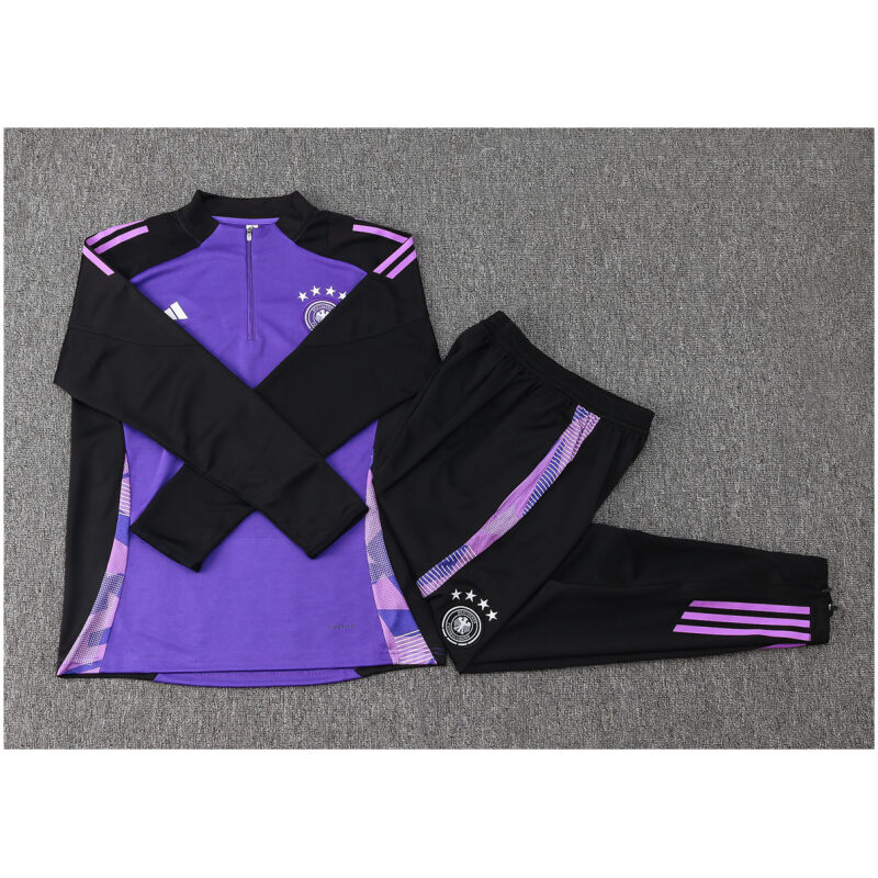 Kids Germany Training Suit Purple 2024