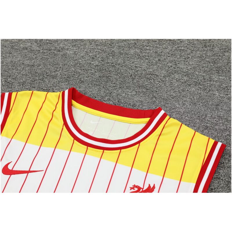 Mens Liverpool Singlet Suit Yellow 2024/25