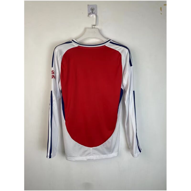 Mens Arsenal Home Jersey Long Sleeve 2024/25