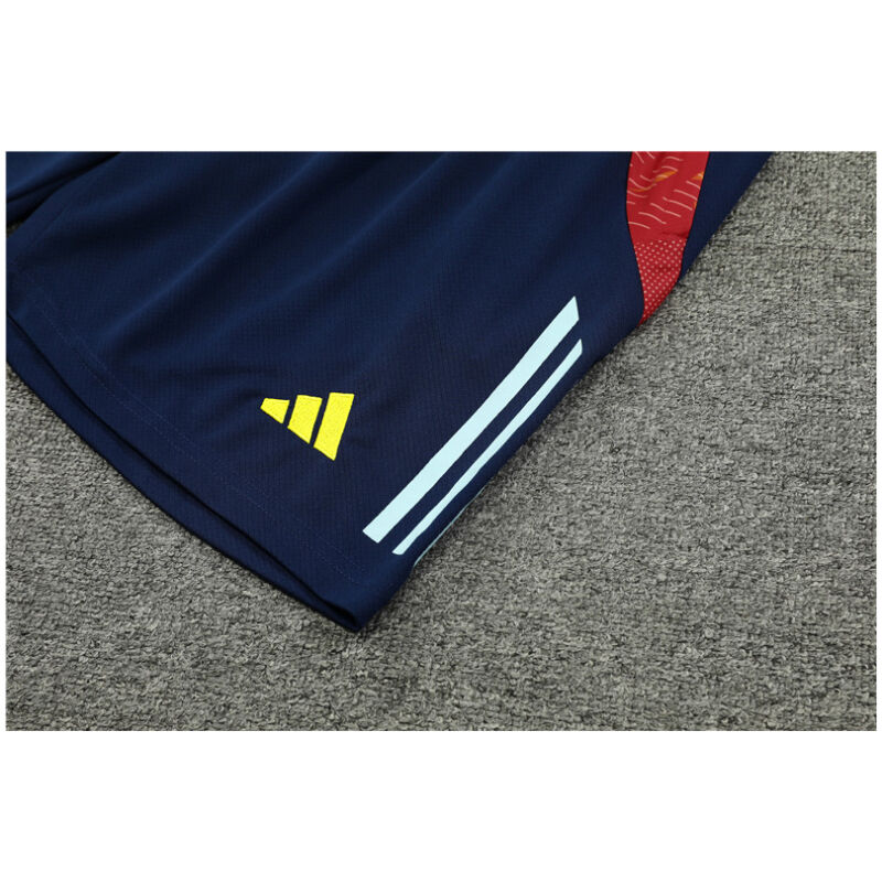 Mens Spain Short Training Suit Royal 2024