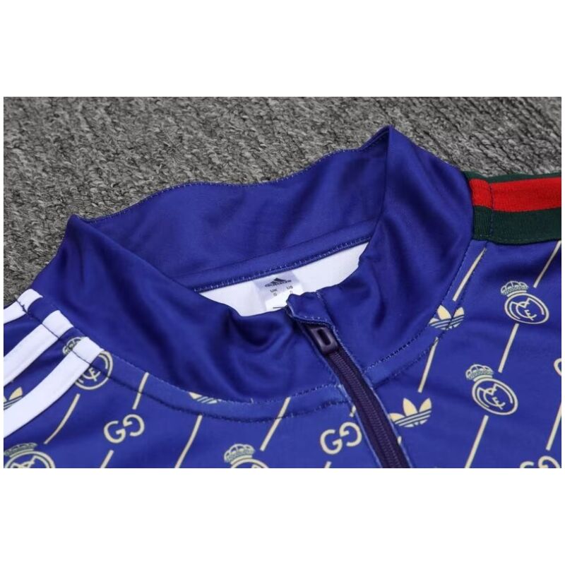 Mens Real Madrid Training Suit Purple 2024/25