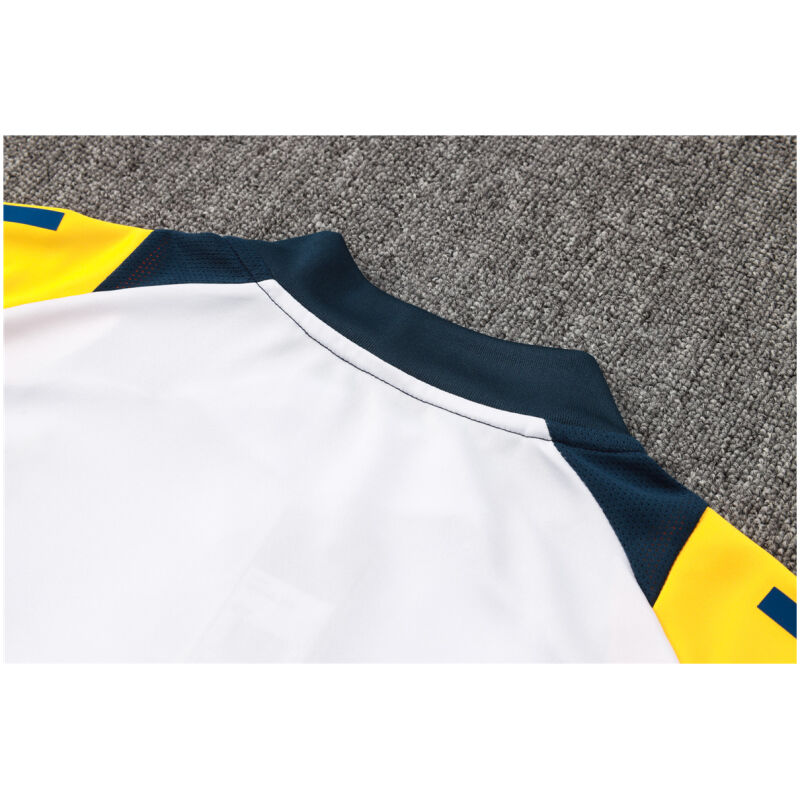 Mens Real Madrid Training Suit White 2024/25