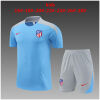 Kids Atletico Madrid Short Training Suit Light Blue 2024/25