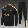 Kids PSG Training Suit Black - Gold 2024/25
