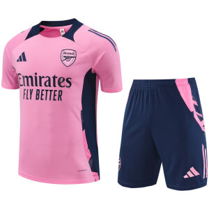 Mens Arsenal Short Training Suit Pink 2024/25