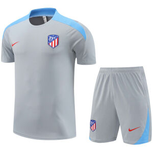 Mens Atletico Madrid Short Training Suit Grey 2024/25