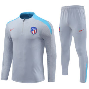 Mens Atletico Madrid Training Suit Grey 2024/25
