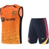 Mens Barcelona Singlet Suit Orange 2024/25