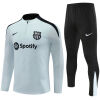 Mens Barcelona Training Suit Light Blue 2024/25