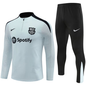 Mens Barcelona Training Suit Light Blue 2024/25