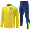 Mens Brazil Training Suit Yellow 2024