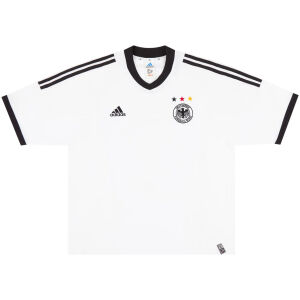 Mens Germany Retro Home Jersey 2002/03