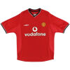 Mens Manchester United Retro Home Jersey 2000/02