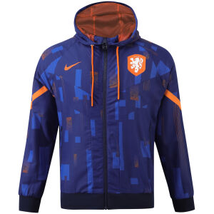 Mens Netherlands All Weather Windrunner Jacket Blue 2024