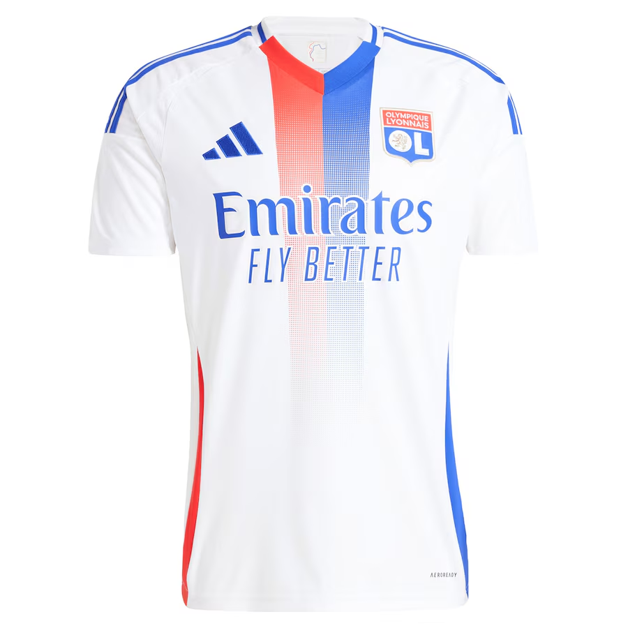 Mens Olympique Lyonnais Home Jersey 2024/25