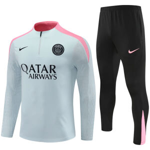Mens PSG Training Suit Light Grey 2024/25