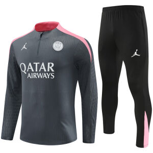 Mens PSG x Jordan Training Suit Grey 2024/25