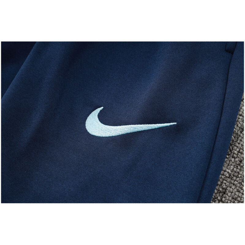 Mens France Hoodie Sweatshirt + Pants Training Suit Light Blue II 2024
