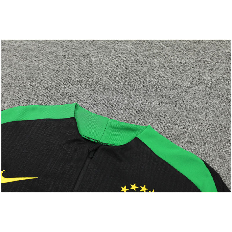 Mens Brazil Training Suit Black 2024