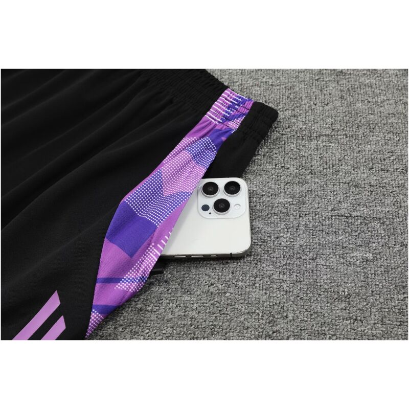 Mens Germany Short Training Suit Black 2024