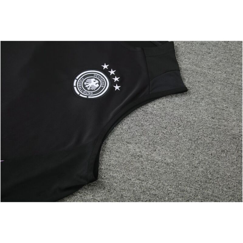 Mens Germany Short Training Suit Black 2024