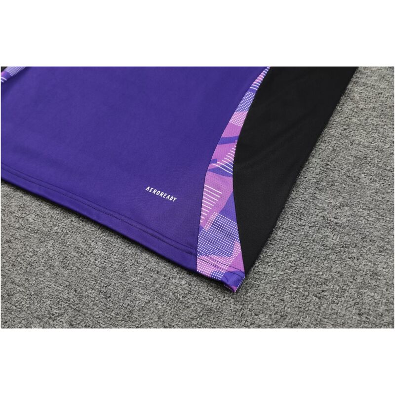 Mens Germany Short Training Suit Purple 2024