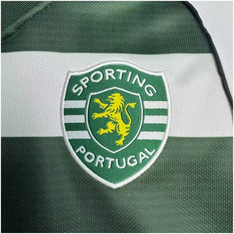 Mens Sporting Portugal Retro Home Jersey 2001/03