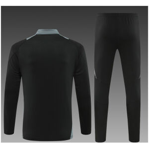 Kids Algeria Training Suit Black 2024