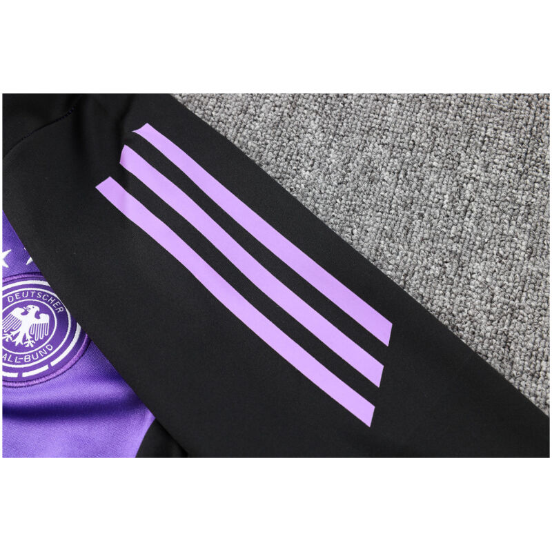 Mens Germany Jacket + Pants Training Suit Purple 2024