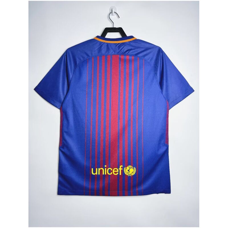 Mens Barcelona Retro Home Jersey 2017/18