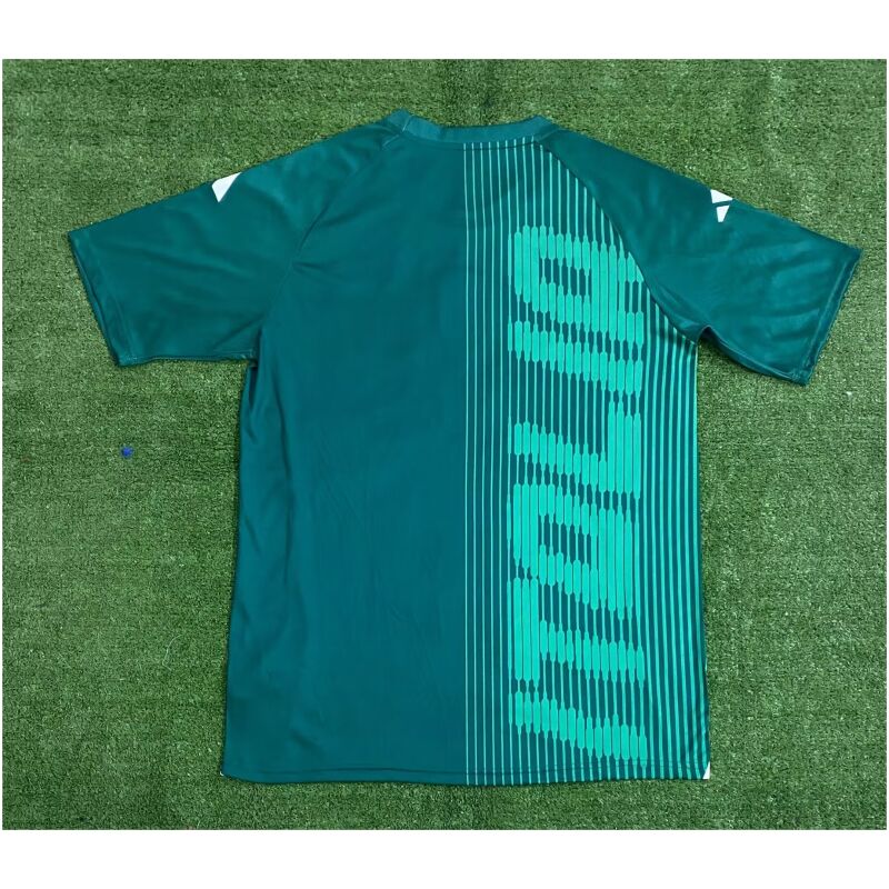 Mens Italy Pre-Match Short Training Jersey Green 2024