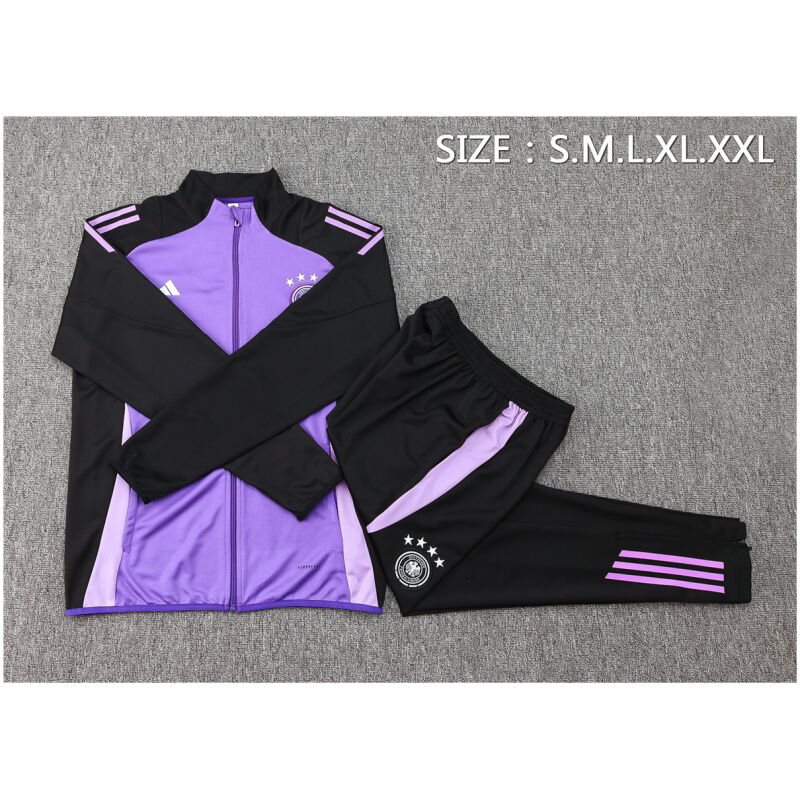 Kids Germany Jacket + Pants Training Suit Purple 2024
