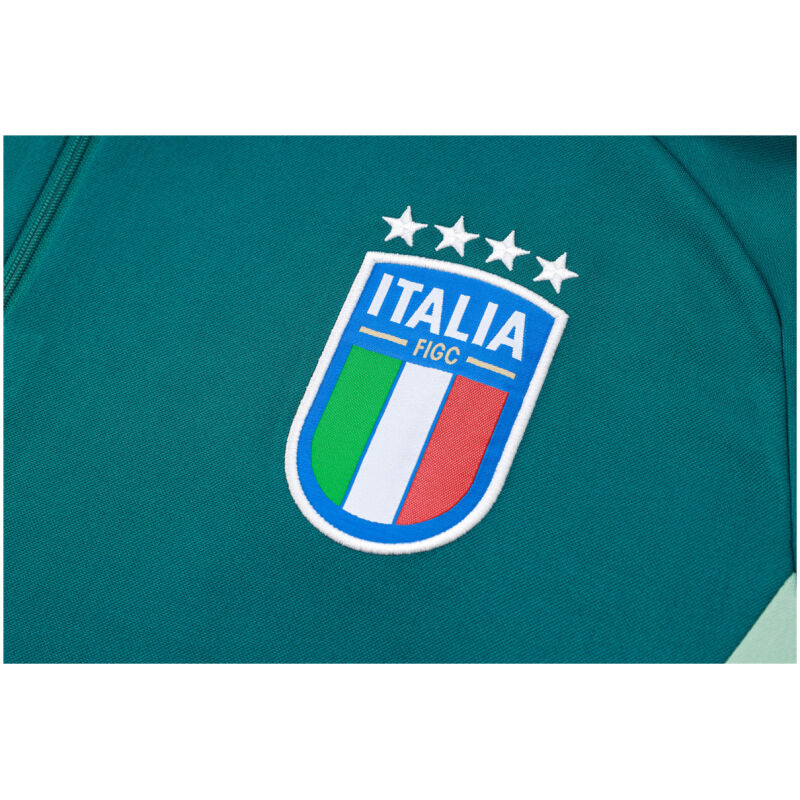 Mens Italy Training Suit Dark Green 2024/25