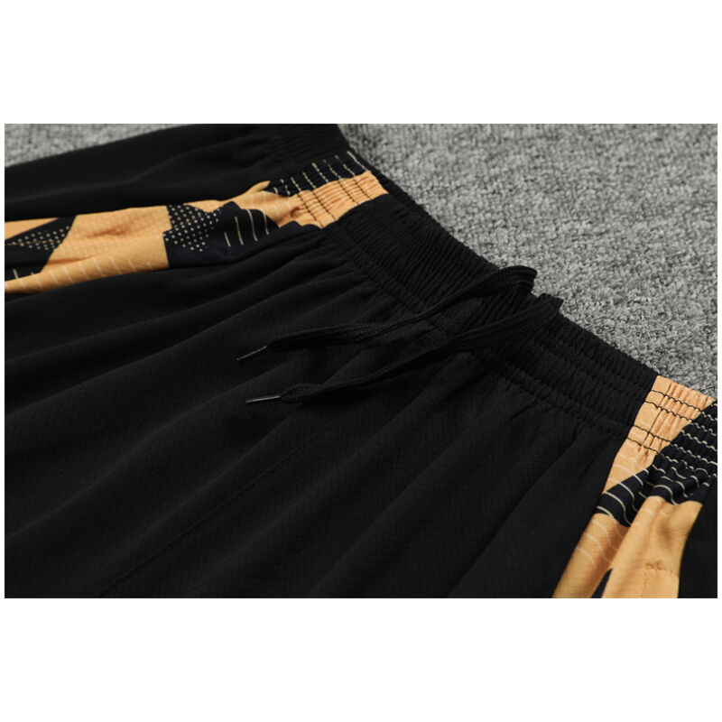 Mens Real Madrid Short Training Suit Black 2024/25