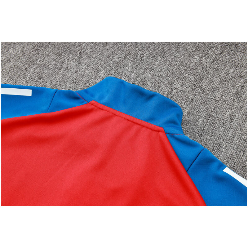 Mens Spain Jacket + Pants Training Suit Red 2024