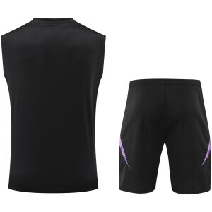 Mens Germany Short Training Suit Black 2024