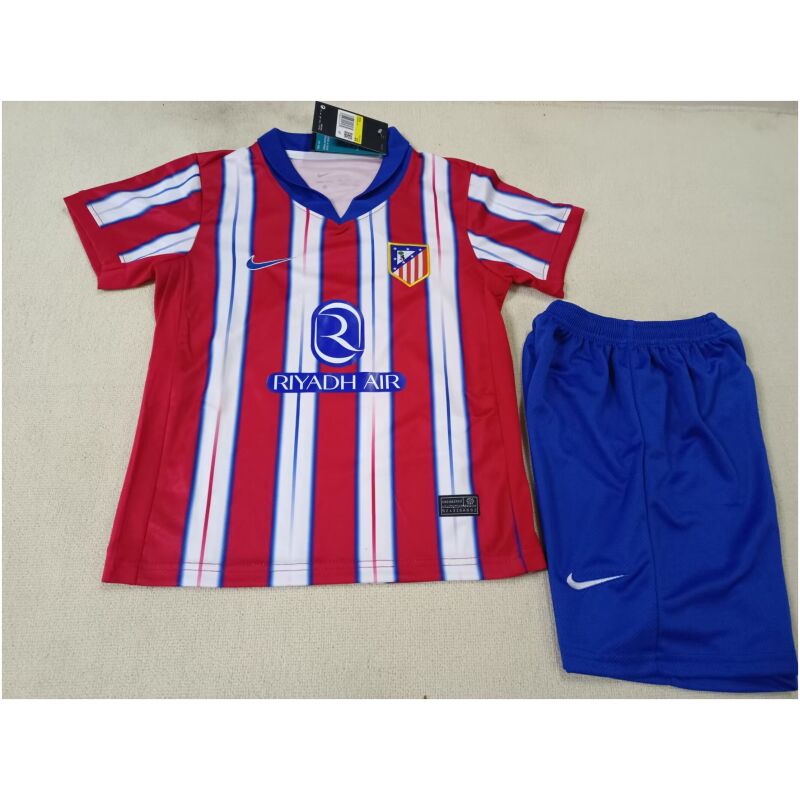 Kids Atletico Madrid Home Jersey 2024/25