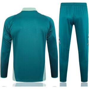 Mens Italy Training Suit Dark Green 2024/25