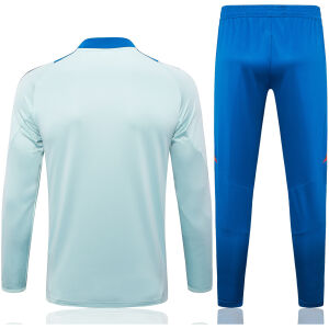 Mens Spain Training Suit Light Blue 2024/25