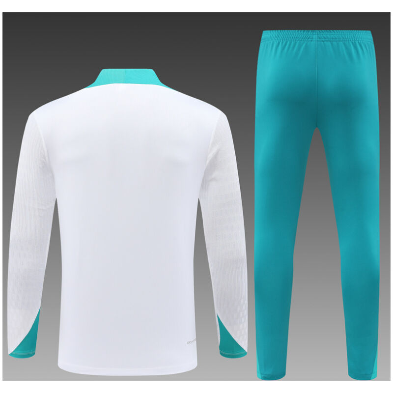 Kids Portugal Training Suit White 2024